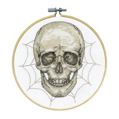 Skull With Hoop Cross Stitch Kit