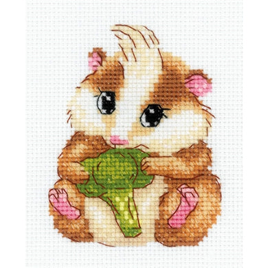 Cute Hamster Cross Stitch Kit