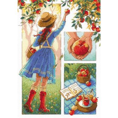Apple Day Cross Stitch Kit
