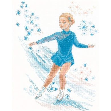 Figure Skating Cross Stitch Kit