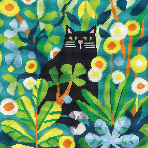 Black Cat Tapestry Kit