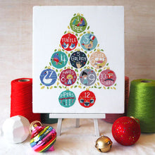 Load image into Gallery viewer, 12 Days of Stitchmas Cross Stitch Kit