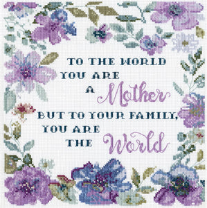 You Are The World Cross Stitch Kit