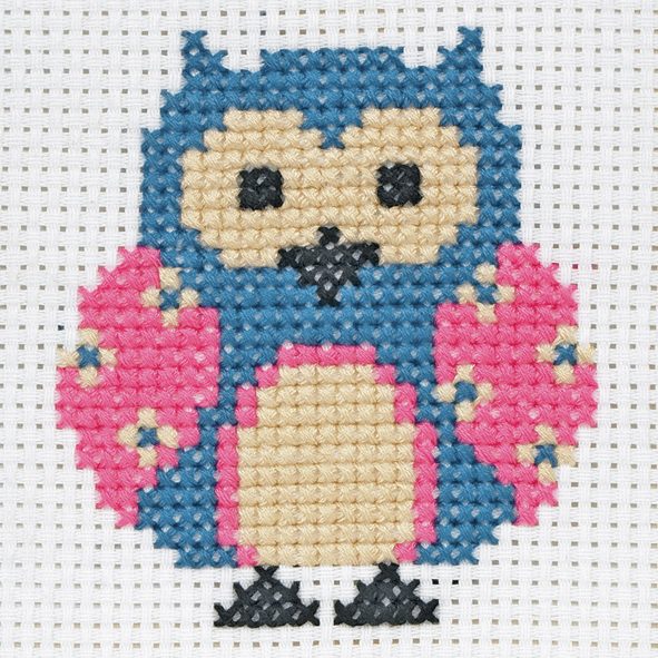 Zoe Owl First Cross Stitch Kit