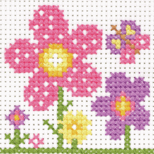 Flowers First Cross Stitch Kit