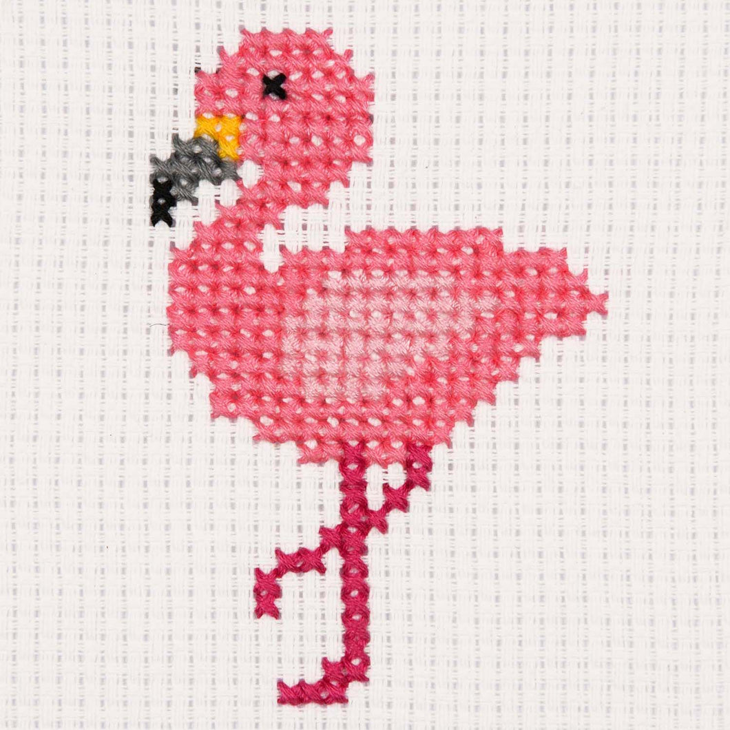 Florence (Flamingo) First Cross Stitch Kit