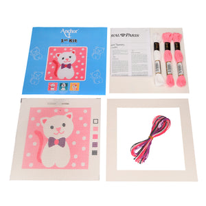 Cute Kitty First Tapestry Kit