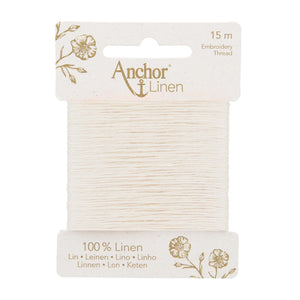 0001 ~ Snowdrop ~ Anchor Linen Thread