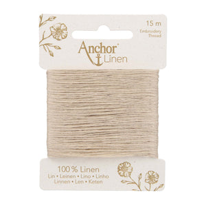 0003 ~ Bone ~ Anchor Linen Thread