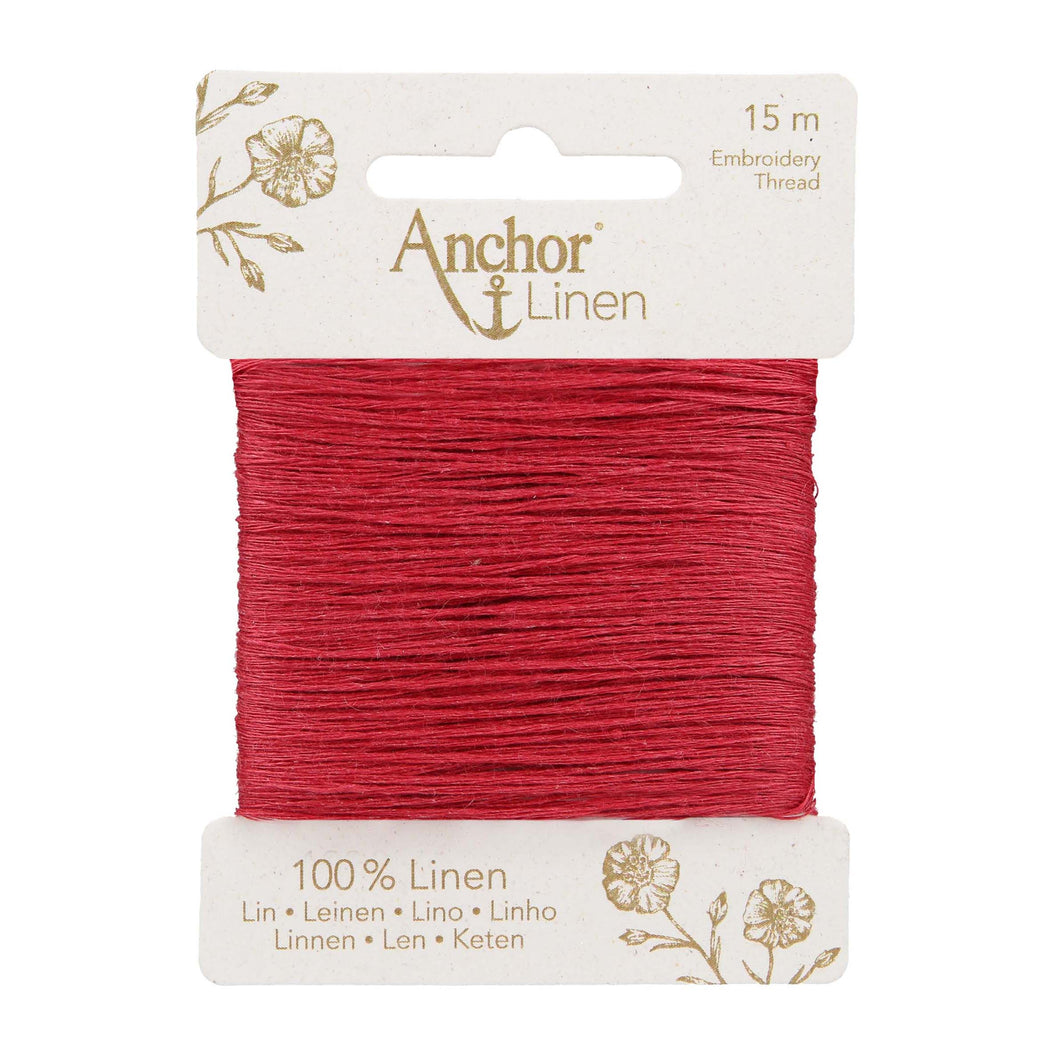 0017 ~ Raspberry ~ Anchor Linen Thread