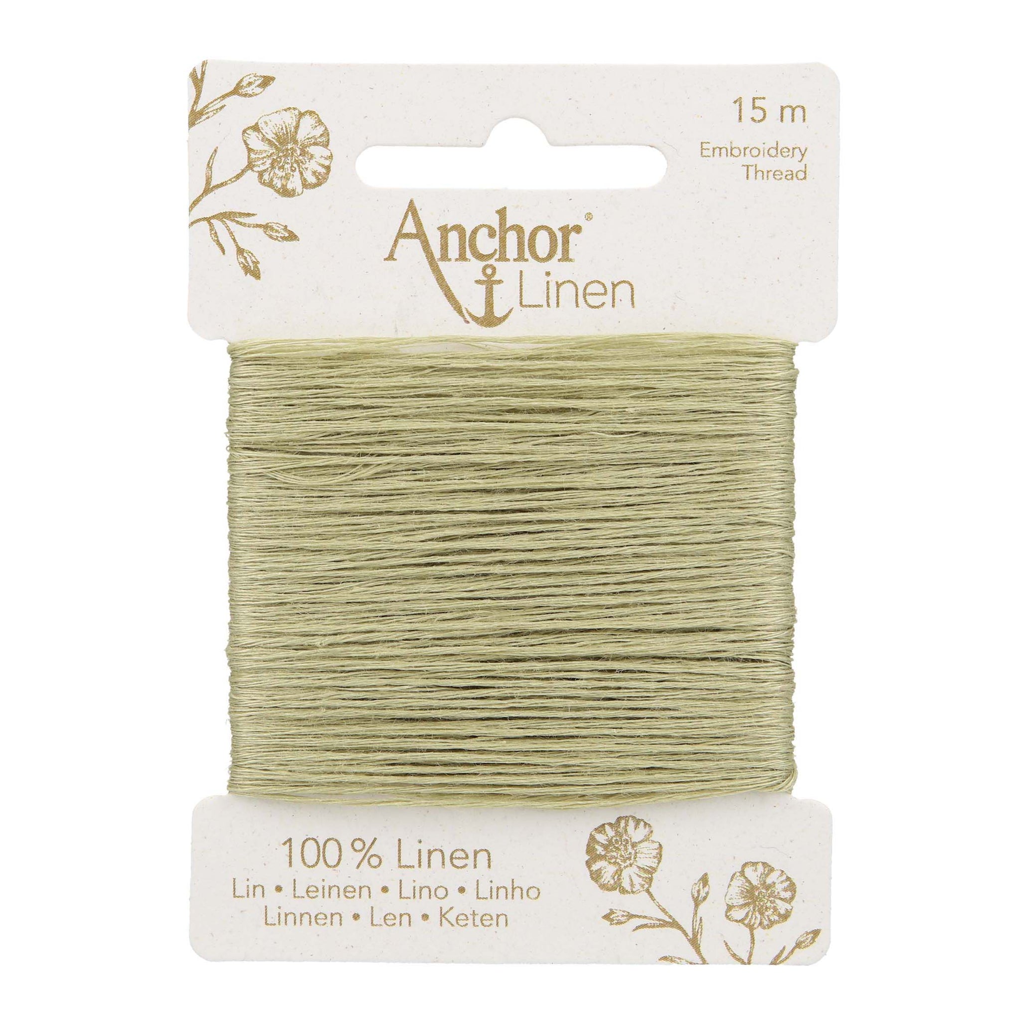 0026 ~ Pistachio ~ Anchor Linen Thread – Cotton Club Crafts