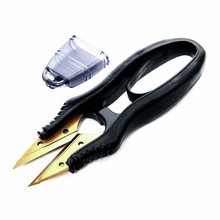 Load image into Gallery viewer, Thread Snips - Brush Gold Blade - 12.5cm/5in
