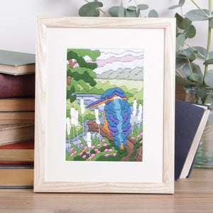 Kingfisher on the River Long Stitch Kit