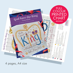 God Save the King Cross Stitch Kit