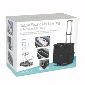 Sewing Machine Trolley with Two Detachable Bags