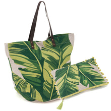 Load image into Gallery viewer, Matching Set ~ Craft Bag and Project Pouch ~ Tropical