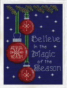 Believe Christmas Cross Stitch Kit
