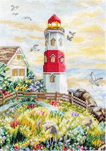 Load image into Gallery viewer, The Lighthouse Cross Stitch Kit