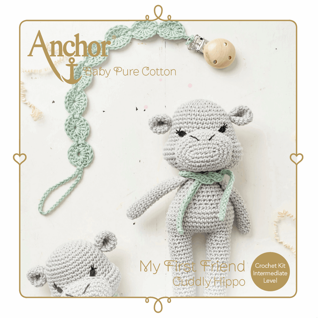 Amigurumi Hippo Crochet Kit