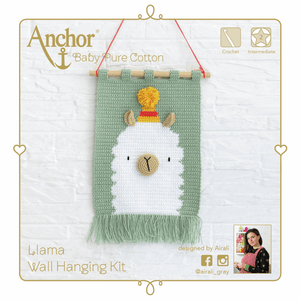 Llama Wall Hanging Crochet Kit