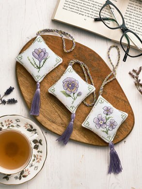 Spring Lilac Decoration Cross Stitch Kit