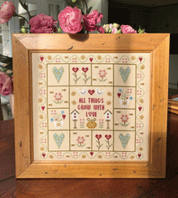 Load image into Gallery viewer, All Things Grow With Love Cross Stitch Kit