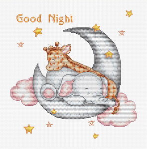 Good Night Cross Stitch Kit