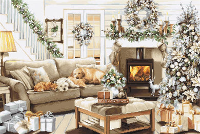 Dreaming of a White Christmas Cross Stitch Kit