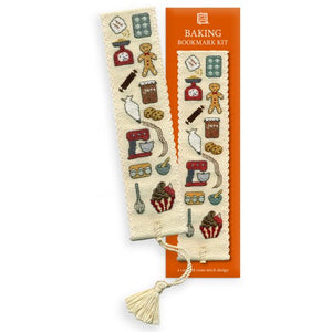 Baking - Cross Stitch Bookmark Kit