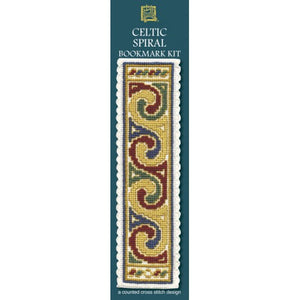 Celtic Spiral (Cream) - Cross Stitch Bookmark Kit