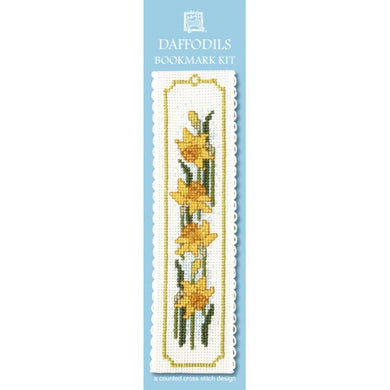 Daffodils - Cross Stitch Bookmark Kit