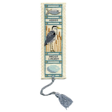 Heron - Cross Stitch Bookmark Kit