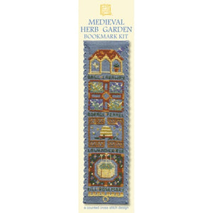 Medieval Herb Garden - Cross Stitch Bookmark Kit