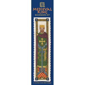 Medieval King - Cross Stitch Bookmark Kit