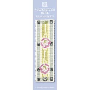 Mackintosh Rose - Cross Stitch Bookmark Kit