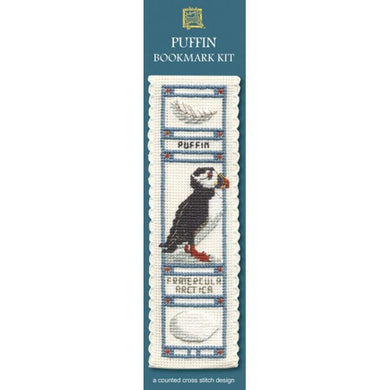 Puffin - Cross Stitch Bookmark Kit