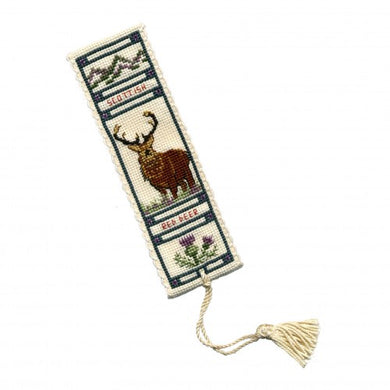 Stag - Cross Stitch Bookmark Kit
