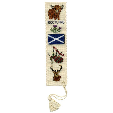 Symbols of Scotland - Cross Stitch Bookmark Kit