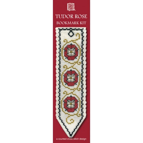 Tudor Rose - Cross Stitch Bookmark Kit