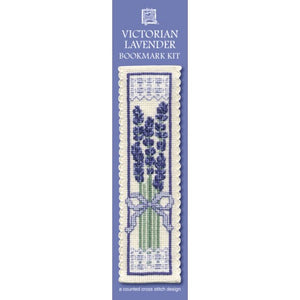 Victorian Lavender - Cross Stitch Bookmark Kit
