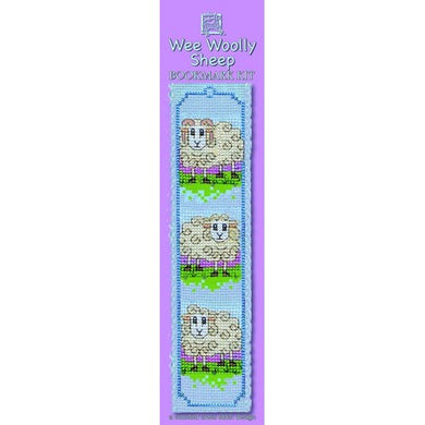 Wee Woolly Sheep - Cross Stitch Bookmark Kit
