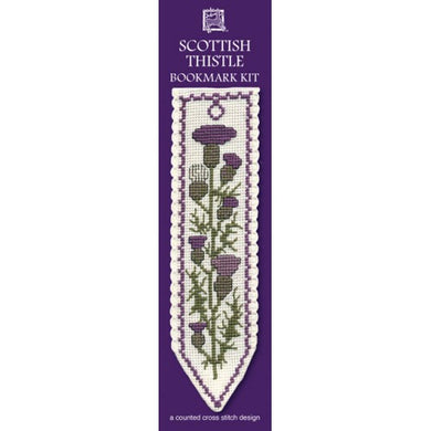 Scottish Thistle - Cross Stitch Bookmark Kit
