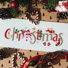 Load image into Gallery viewer, Christmas Cross Stitch Kit