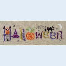 Load image into Gallery viewer, Halloween Cross Stitch Kit