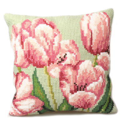 Tulip Right - Cross Stitch Cushion Front Kit