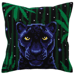 Night Jungle - Cross Stitch Cushion Front Kit