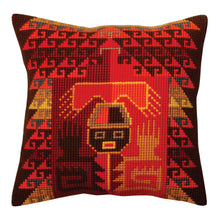 Load image into Gallery viewer, Peruvian Ornament - Cross Stitch Cushion Front Kit
