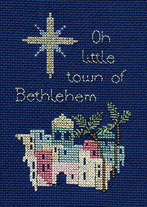 Bethlehem - Christmas Card Cross Stitch Kit