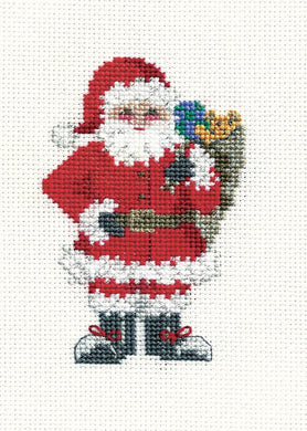 Santa's Sack - Christmas Card Cross Stitch Kit
