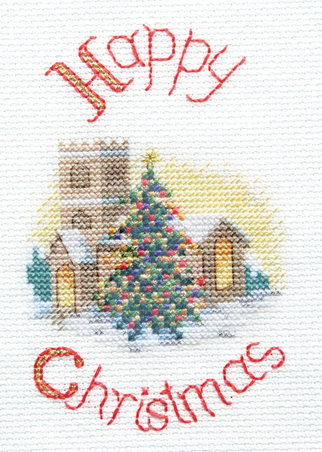 Midnight Mass - Christmas Card Cross Stitch Kit